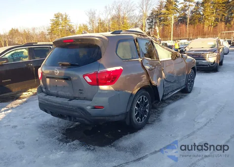 2019 Nissan Pathfinder Sl z USA, uszkodzony, nr VIN 5N1DR2MM7KC651364